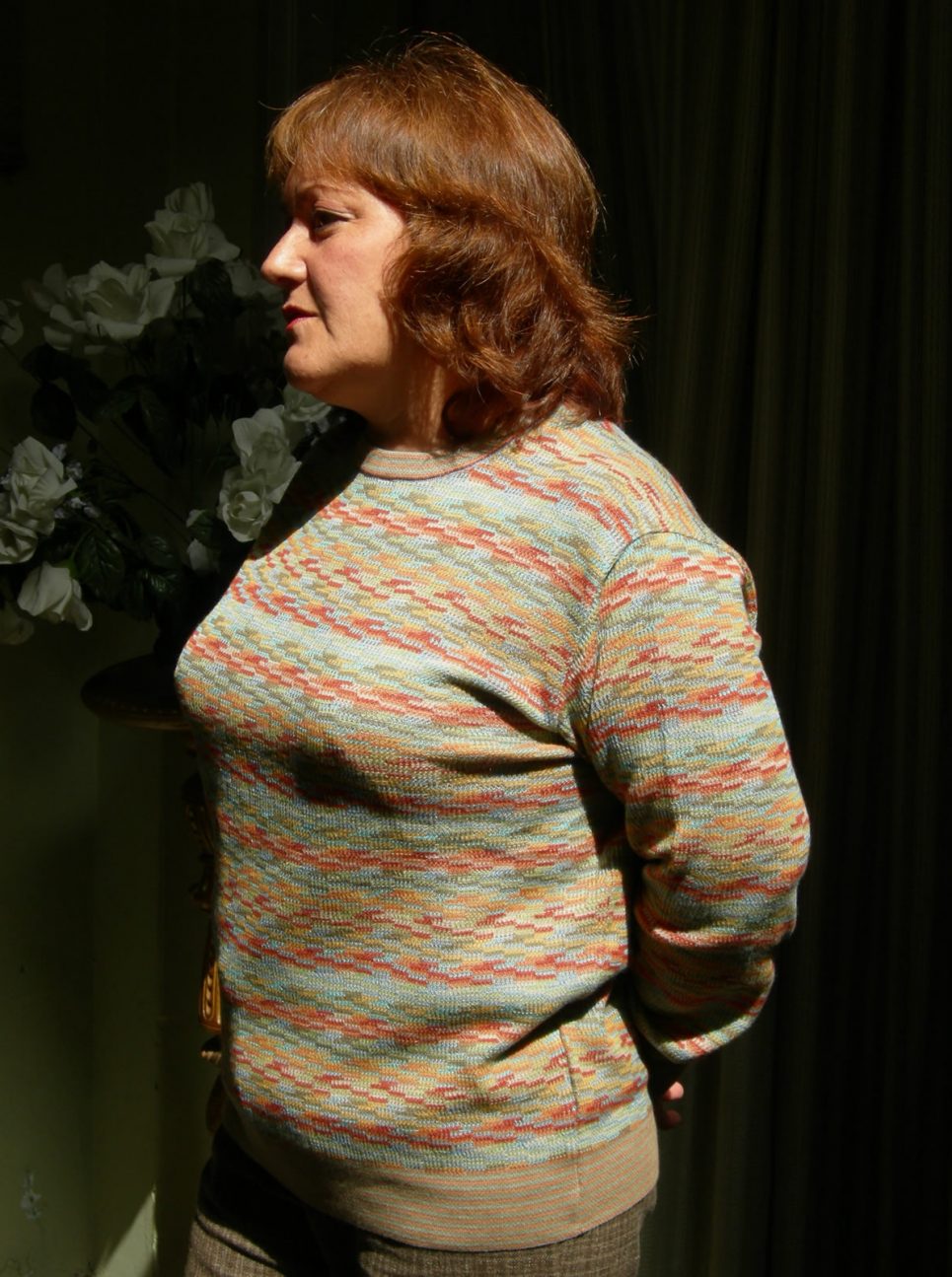 Womens Pima Cotton Sweater
