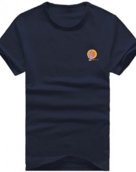 Pima Cotton Navy T-Shirt