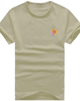 Pima Cotton Tan T-Shirt